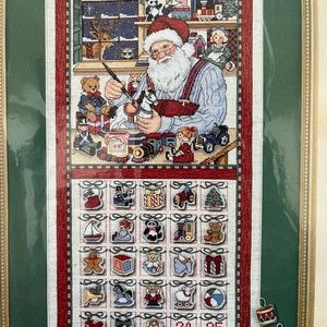 Counted Cross Stitch Christmas Countdown Kit